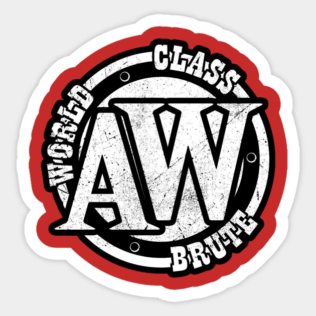 World Class Brute Sticker by WorldClassBrute_AidenWright